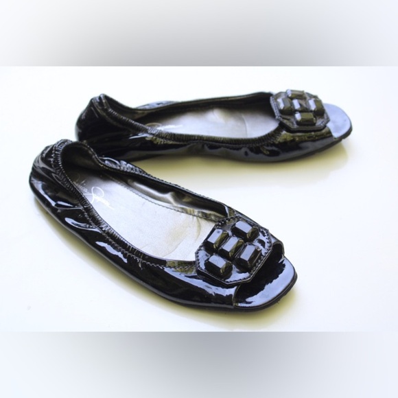 Jessica Simpson peep toe flats - Picture 7 of 11